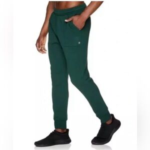 GAIAM Namaste Jogger Sweatpants Men’s Size L Pine Grove Green Athletic NWT